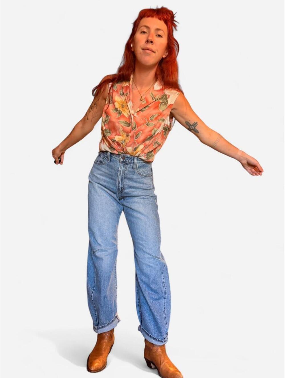 American Vintage Women's Blue Blous